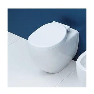Сиденье для унитаза Flaminia Io IOCW04 белое (IOCW04) фото 1 Aquada.com.ua