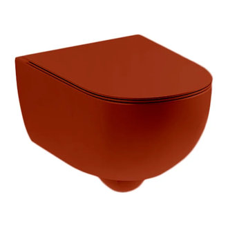 Унітаз підвісний Nic Design Pin 55х37, Ciliegia глянець (003709075)