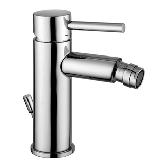 Смеситель для биде Paffoni Stick (цвет - хром), с донным клапаном (SK135HCR)
