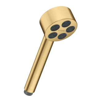 Ручний душ Axor One 75 1jet EcoSmart, Brushed Gold Optic (48651250)