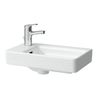 Маленькая (мини) раковина 48 х 28 см Laufen Pro S, отверстие под смеситель слева (H8159550001041) фото 1 Aquada.com.ua