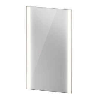 Зеркало с LED подсветкой Duravit XViu 45 х 4 х h80 см, версия "sensor" (XV70300B1B1) фото 1 Aquada.com.ua
