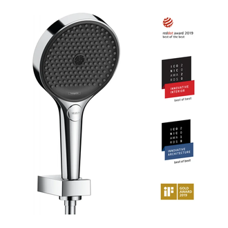 HANSGROHE  Душевой набор 130 3jet со шлангом 160 см, хром Rainfinity (26851000) фото 1 Aquada.com.ua