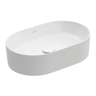 Раковина накладная на столешницу 56 х 36 см Villeroy & Boch Collaro (альпийский белый) (4A195601) фото 1 Aquada.com.ua
