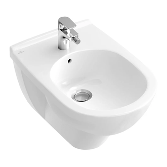 VILLEROY & BOCH O.NOVO биде 36*56см подвесное, белый альпин (54600001) фото 1 Aquada.com.ua