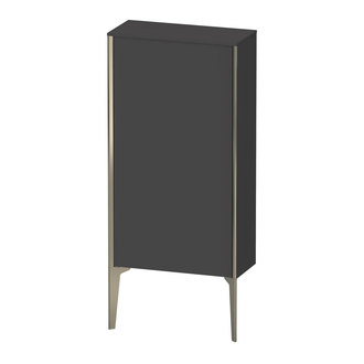 Шкафчик напольный Duravit XViu 50 x 24 х h113 см, графит матовый (XV1306LB149) фото 1 Aquada.com.ua