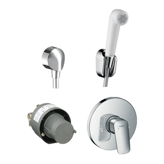 HANSGROHE  Набор скрытого монтажа с гигиенической лейкой Logis  (1112019) фото 1 Aquada.com.ua