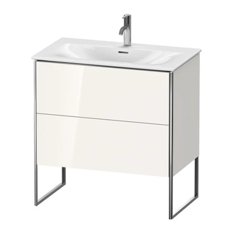 Комплект мебели тумба с раковиной Duravit XSquare 81 х 47,8 см (XS452402222+23448300001) фото 1 Aquada.com.ua