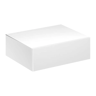 Шкафчик Geberit Xeno², с одним выдвижным ящиком 500 х 462 мм, белый глянцевый (500.507.01.1) фото 1 Aquada.com.ua