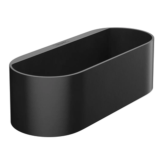 Корзина для хранения глубокая Hansgrohe WallStoris, чёрный матовый (27912670) фото 1 Aquada.com.ua