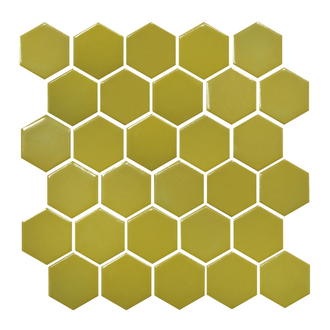 КОТТО КЕРАМІКА Мозаїка HEXAGON H 6016 Olive 295х295х9 Кераміка Лео УКРАЇНА
