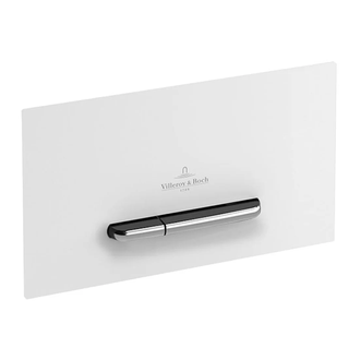 Кнопка смыва Villeroy & Boch ViConnect E300 (белый матовый/хром) (922169N5) фото 1 Aquada.com.ua