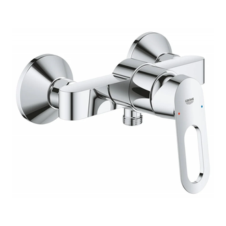 Смеситель для душа Grohe Bau Loop (цвет - хром), без донного клапана (23634000) фото 1 Aquada.com.ua