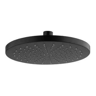 Верхний душ Ø 225 мм Paffoni Light (цвет - чёрный матовый) (ZSOF074NO) фото 1 Aquada.com.ua