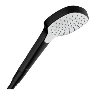 Лійка для душу Hansgrohe Croma E 1jet EcoSmart 9 л/хв (колір - чорний матовий/білий) 26815670
