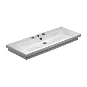 Раковина для мебели Duravit 2nd floor 120x50.5 см (шлифованный) (0491120025) фото 1 Aquada.com.ua