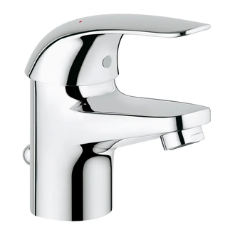 Смеситель для раковины Grohe Euroeco (цвет - хром) (32732000) фото 1 Aquada.com.ua
