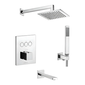 Paffoni Shower Душевая система, хром (KITCPT519CR200)