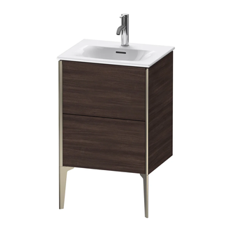 Тумба напольная под раковину Duravit XViu 51 x 42 см, каштан тёмный (XV40690B153) фото 1 Aquada.com.ua