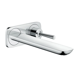Смеситель для раковины, однорычажный Hansgrohe PuraVida (цвет - хром) (15085000) фото 1 Aquada.com.ua