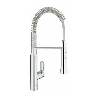 Смеситель для кухни изливом K7 Grohe (31379000) фото 1 Aquada.com.ua
