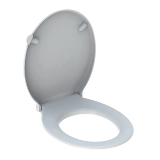 GEBERIT SELNOVA Comfort сиденье с крышкой для унитаза, для людей с ограниченными возможностями, крепления сверху, (501.559.01.1) фото 1 Aquada.com.ua