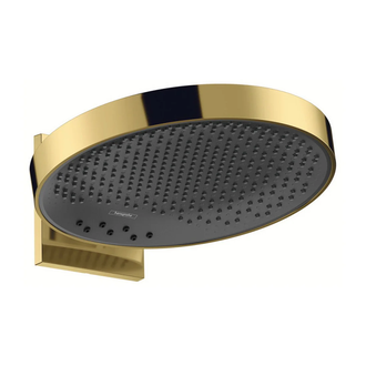 Верхний душ Ø 360 мм Hansgrohe Rainfinity, 3-типа струи (цвет - полированное золото) (26234990) фото 1 Aquada.com.ua