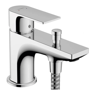 Змішувач для ванни Hansgrohe Rebris E 80 Monotrou, хром (72437000)