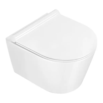 Унитаз подвесной Catalano New Zero с сиденьем Soft Close NewFlush (безободковый) (1VSZ46R00+5V45STP00) фото 1 Aquada.com.ua