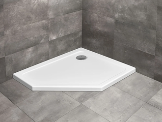 Radaway Doros PT E Душовий піддон 100x80 см, правий, білий (SDRPT1080-01R)