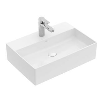 Раковина накладная на столешницу 50 х 42 см Villeroy & Boch Memento 2.0 (альпийский белый, без перелива) (4A075101) фото 1 Aquada.com.ua