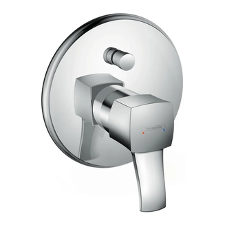 Смеситель для ванны, однорычажный Hansgrohe Metropol Classic (цвет - хром) (31345000) фото 1 Aquada.com.ua