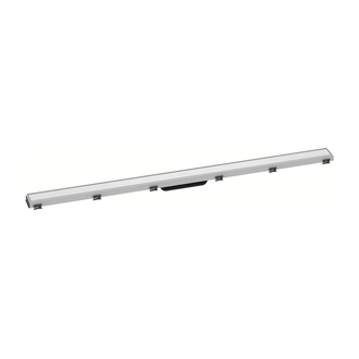 Трап для душа 120 см Hansgrohe RainDrain Match, белый матовый (56042700) фото 1 Aquada.com.ua