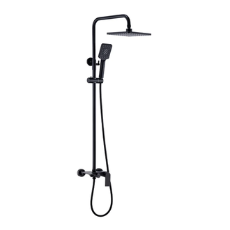 AIM Душова система, чорний матовий (DG01144-5) (DG01144-5 matte black)