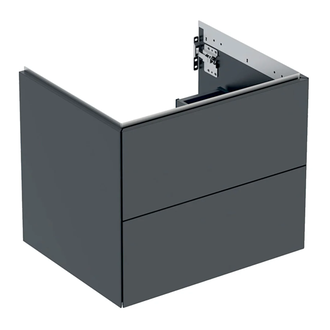 Тумба подвесная Geberit One 60 х 47 х h50,4 см, цвет - чёрный матовый 505.261.00.8