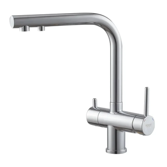 KOER KB-72001-01 Змішувач для кухні з фільтром, хром (KR3391)