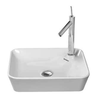Раковина накладная на столешницу Duravit Starck 1 46х46 см (2322460000) фото 1 Aquada.com.ua