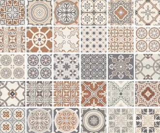Плитка керамогранітна CSANEPWL60 Newdeco Patchwork LEV POL 600x600x10 Sant'agostino