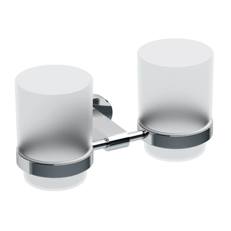 Держатель с двумя стаканами для зубных щеток Ravak Chrome (X07P189) фото 1 Aquada.com.ua