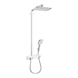 HANSGROHE Raindance Select E 360 1jet ST Showerpipe Душевая система, белый/хром (27288400) фото 1 Aquada.com.ua