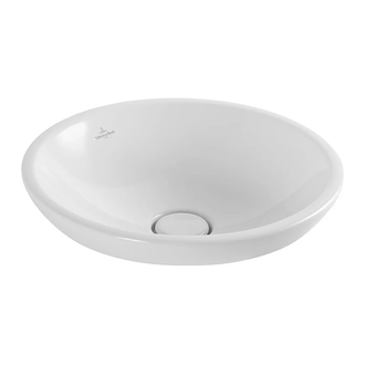 VILLEROY & BOCH Раковина полувстраиваемая Villeroy&Boch Loop & Friends Ø 380 мм (41180001) фото 1 Aquada.com.ua