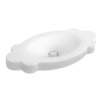 VILLEROY & BOCH LA BELLE умывальник для тумбы 85*44см (613785R1) фото 1 Aquada.com.ua
