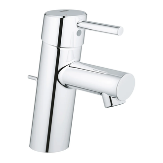 Смеситель для раковины Grohe Concetto (цвет - хром), с донным клапаном (32204001) фото 1 Aquada.com.ua