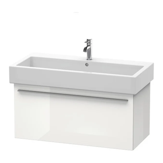 Тумба под умывальник Duravit X-Large 750х443 см белая глянцевая (XL604502222) фото 1 Aquada.com.ua
