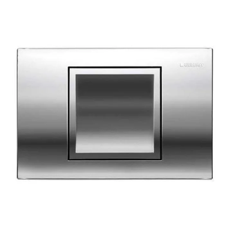 Клавиша смыва Geberit Delta 40 (хром глянцевый) (115.130.21.1) фото 1 Aquada.com.ua