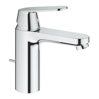 Смеситель для раковины Grohe Eurosmart Cosmopolitan (цвет - хром), с донным клапаном (23325000) фото 7 Aquada.com.ua