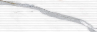 OPOCZNO Плитка стінова Blumarine White SATIN STR 25x75 код 5282 Опочно (TWZZ1110333760)