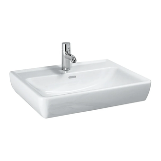Раковина подвесная 55 х 48 см Laufen Pro (H8189510001041) фото 1 Aquada.com.ua