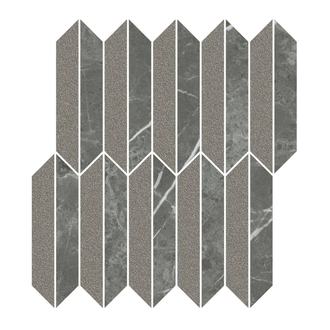 Мозаїка різана Noisy Whisper Graphite Mix MAT 27,4x29,8 код 9571 Ceramika Paradyz (M-C-274X298-1-NOIS.GTMX)