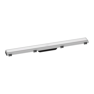 Трап для душа 80 см Hansgrohe RainDrain Match, белый (56038450) фото 1 Aquada.com.ua